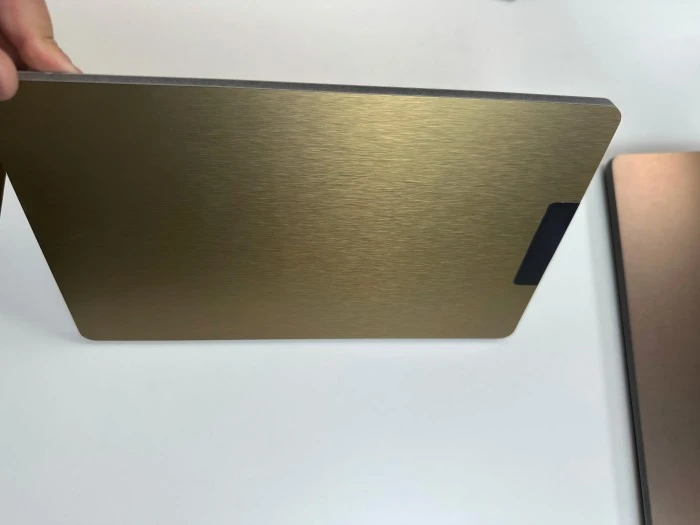 Metal Brushed Adhesive Panel